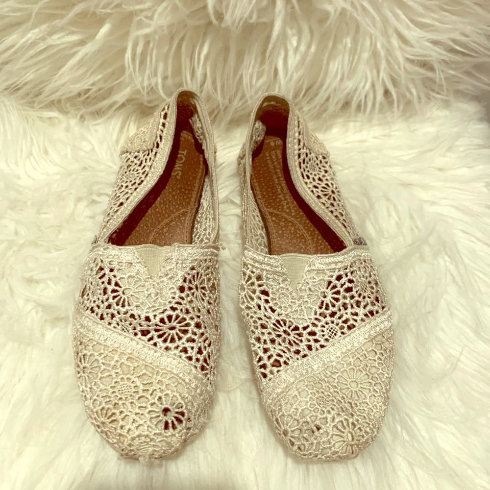 Toms Classic Crochet Slip on